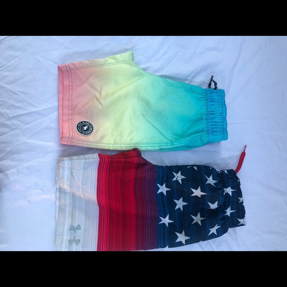 Lot of Boys swimming shorts gently used